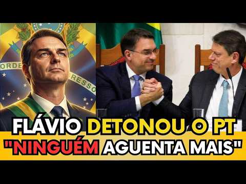 🚨FLÁVIO RASGA O VERBO: “EXPLORAM A POBREZA E AINDA COMEMORAM!” O BRASIL VAI APAGAR O PT DA MEMÓRIA