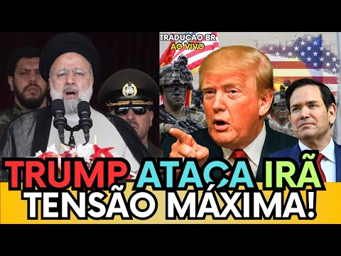 🛑URGENTE: TRUMP INICIA CONFLITO CONTRA O IRÃ, MAIS DE 200 PORTA AVIÕES EM ISRAEL, ENTENDA!
