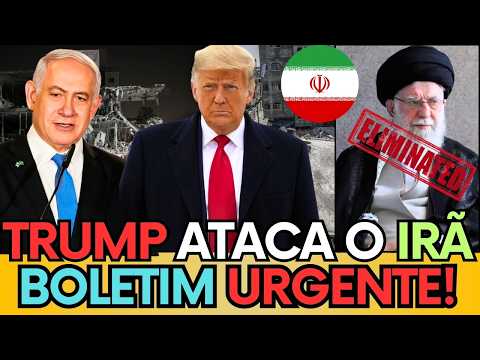🔴 CONFLITO EUA-IRÃ: Trump faz ataque contra o IRÃ | MAIS UM DITADOR CAIU HOJE | ATUALIZAÇÕES AO VIVO