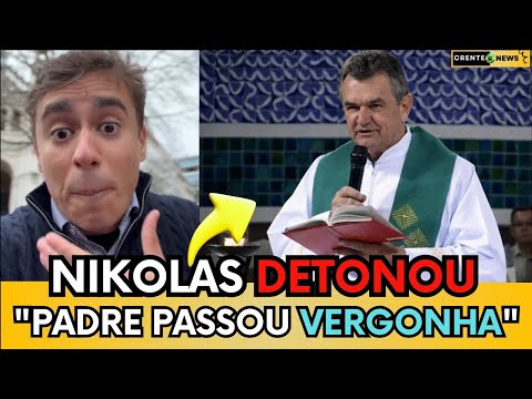 🚨URGENTE! NIKOLAS FERREIRA REBATE PADRE QUE CRITICOU A CAMINHADA: “OU FALTA INTELECTO OU BÍBLIA!” 1 🚨URGENTE! NIKOLAS FERREIRA REBATE PADRE QUE CRITICOU A CAMINHADA: “OU FALTA INTELECTO OU BÍBLIA!”