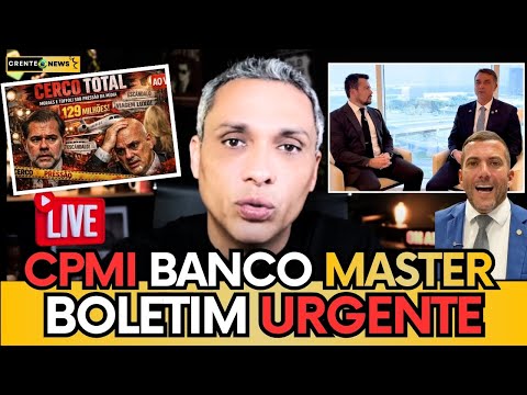 🚨BOLETIM URGENTE: Vorcaro vai contar TUDO e promete DELATAR MINISTROS na CPMI do Master! ASSISTA!