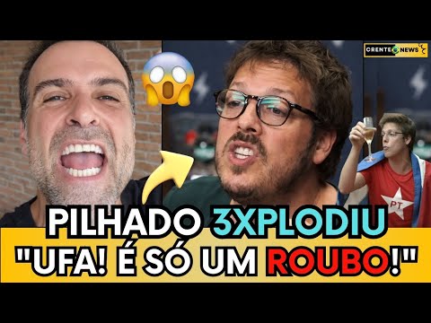 🚨 PILHADO EXPLODE APÓS FALA DE PORCHAT: “ROUBAR  É NORMAL NO GOVERNO LULA?” - ASSISTA E ENTENDA