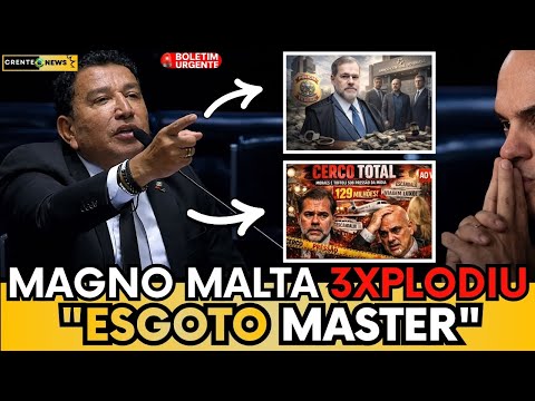 🚨 MAGNO MALTA EXPLODE NO SENADO: “VAMOS LEVANTAR A TAMPA DO ESGOTO MASTER!” - ASSISTA E ENTENDA