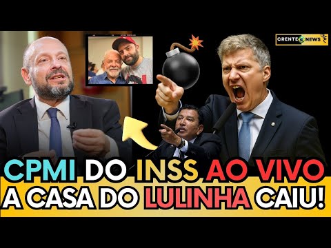 🚨CPMI DO INSS AO VIVO:VAN HATTEM E VAI PRA CIMA DO PRESIDENTE DO INSS! "A CASA DO LULA CAIU HOJE"