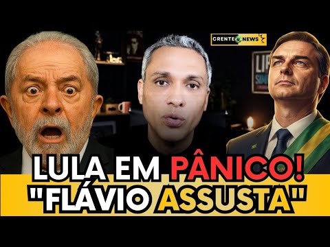 🚨URGENTE: GAYER EXPLODIU: LULA ESTÁ SE BORRANDO DE MEDO DE FLÁVIO BOLSONARO! - ASSISTA E ENTENDA