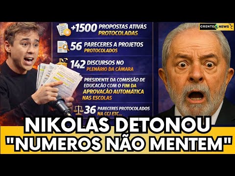 🚨URGENTE! NIKOLAS EXPÕE NÚMEROS E DESTRÓI NARRATIVA DA ESQUERDA AO VIVO! - ASSISTA E ENTENDA