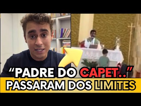 🛑 NIKOLAS RESPONDE O PADRE QUE USOU O ALTAR PARA ATACÁ-LO “QUEM APOIAR O NIKOLAS SAIA DA IGREJA!”