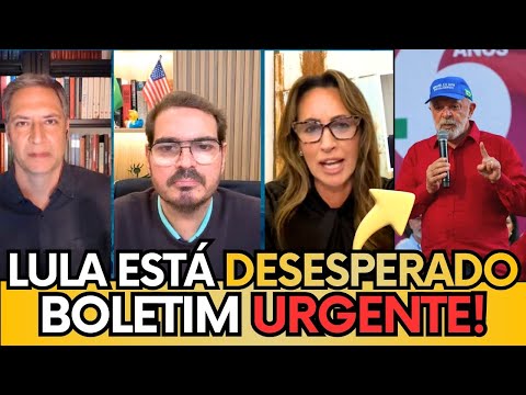 🚨 BOLETIM AO VIVO - LULA, PT E ESQUERDA ESTÃO COM MEDO QUEDA NAS PESQUISAS E CRESCIMENTO DE FLAVIO!
