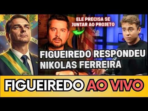 🚨AO VIVO - FIGUEIREDO REAGE A NIKOLAS FERREIRA E PEDE AJUDA PARA FLAVIO BOLSONARO PARA DISPUTA 2026