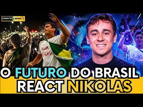 🚨 REACT - NIKOLAS ABRE O JOGO: APOIO A FLÁVIO, EMBATE COM PT E TRETA EXPLODE - "PODCAST POLÊMICO"