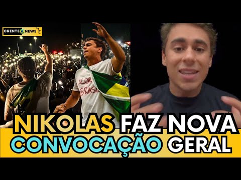 🚨AGORA: Nikolas Ferreira convoca MANIFESTAÇÃO pelo IMPEACHMENT de TOFFOLI, MORAES e LULA na Paulista