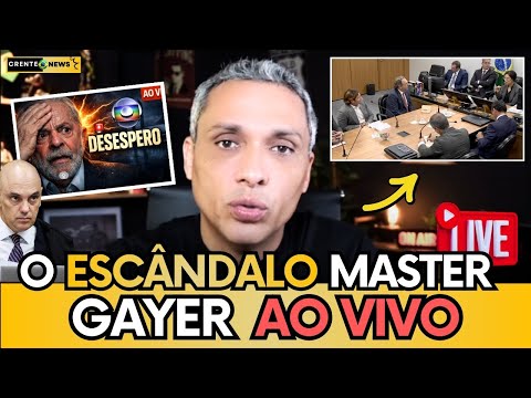 🚨BOLETIM URGENTE: GAYER REVELA NOVAS REVELADAS DO BANCO MASTER EM REUNIÃO SECRETA DE LULA E MORAES!
