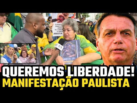 🛑🇧🇷 MESMO SOB FORTE CHUVA PATRIOTAS LOTARAM A PAULITA VEJA IMAGENS DA MANIFESTAÇÃO DA DIREITA!