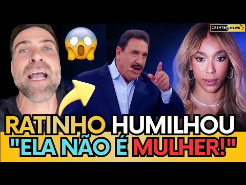 🚨 DECLARAÇÃO POLEMICA! RATINHO 3XPLODE E DETONA ESCOLHA DE ERIKA HILTON PARA COMISSÃO DAS MULHERES!
