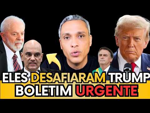 🚨URGENTE: LULA E MORAES DOBRAM APOSTA BRIGA COM TRUMP AO NEGAR VISITE DE ASSESSOR A BOLSONARO