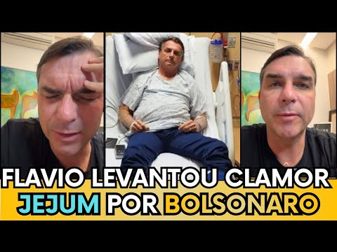 🛑🇧🇷 ORAÇÃO POR BOLSONARO: FLÁVIO ENTREGA JEJUM PELA VIDA DO SEU PAI E EMOCIONA PATRIOTAS, ASSISTA!