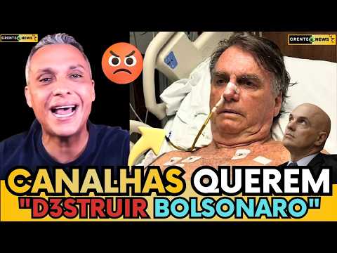 🚨 GAYER FAZ DESABAFO REVOLTADO: “CANALHAS! QUEREM ACABAR COM BOLSONARO!” - ASSISTA AGORA