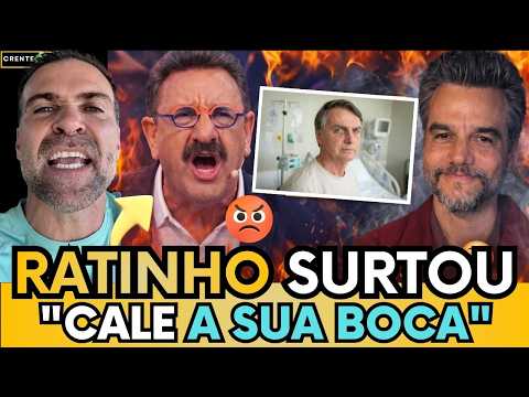 🚨 RATINHO SURTA AO VIVO E MANDA WAGNER MOURA CALAR A BOCA: “P8RR4!” -  ASSISTA E ENTENDA