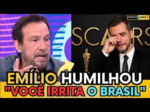 🚨 EMÍLIO HUMILHA WÁGNER MOURA AO VIVO: “O BRASIL NÃO ENG0LE MAIS!” - ASSISTA E ENTENDA