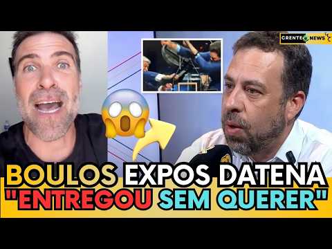 🚨 BOULOS CONFESSA PLANO DA CADEIRADA EM MARÇAL E TRAVA AO PERCEBER QUE ESTAVA SENDO GRAVADO! - VEJA