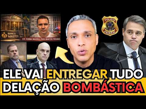 DENÚNCIA BOMBÁSTICA: Vorcaro faz ACORDO com PGR e diz que não vai poupar ninguém na sua delação,VEJA