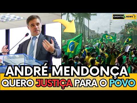 "EU QUERO JUSTIÇA PARA O POVO DO BRASIL" MINISTRO ANDRÉ MENDONÇA FAZ DISCURSO E EMOCIONA ADVOGADOS!