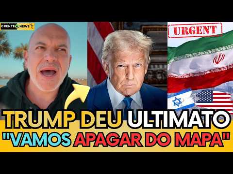🚨SANDRO ROCHA, ATOR DE TROPA DE ELITE REVELA FALA DE TRUMP AO IRÃ: “OU ABRE OU VAMOS DESTRUIR TUDO!”