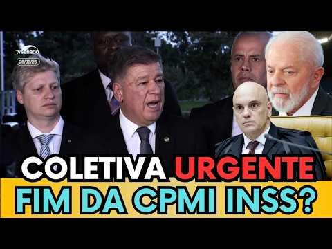 🚨AO VIVO: APÓS DECISÃO DO STF SENADOR CARLOS VIANA FALA SOBRE O FIM  DA CPMI DO INSS - ASSISTA