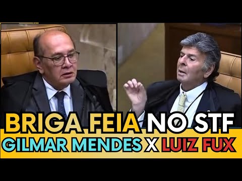 🛑🇧🇷 GRAVE: BATE BOCA ENTRE LUIZ FUX E GILMAR MENDES AO VIVO NA SESSÃO DO STF, ASSISTA E ENTENDA