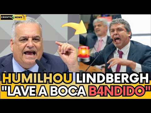 💣 LINDERBERGH ACUSA RELATOR E É HUMILHADO  AO VIVO: “EU 3STUPREI CORRUPTOS COMO VOCÊ!”