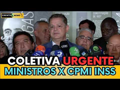 🚨 AO VIVO: COLETIVA URGENTE! CONGRESSO REAGE E PREPARA QUEIXA-CRIME CONTRA GILMAR MENDES!