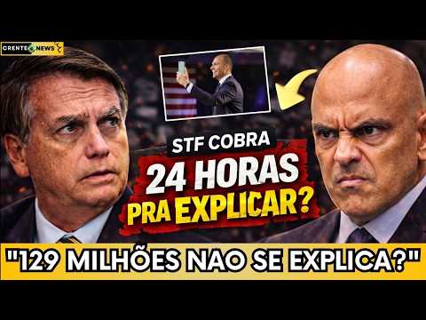 🚨 MORAES DÁ 24H PRA BOLSONARO SE EXPLICAR E JORDY 3XPLODE: “E OS 129 MILHÕES?!”  - ASSISTA E ENTENDA