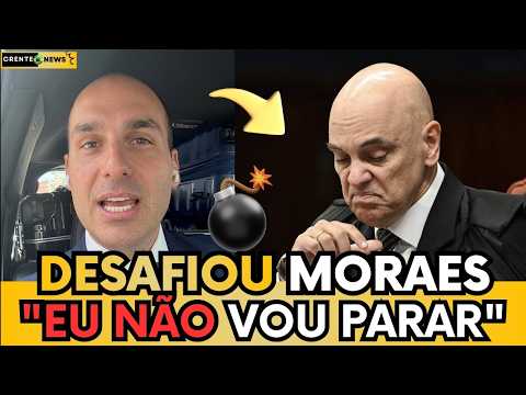 🚨 EDUARDO BOLSONARO RASGA O VERBO E DESAFIA MORAES AO VIVO:“VOCÊ NÃO VAI ME CALAR- ASSISTA E ENTENDA 1 🚨 EDUARDO BOLSONARO RASGA O VERBO E DESAFIA MORAES AO VIVO:“VOCÊ NÃO VAI ME CALAR- ASSISTA E ENTENDA