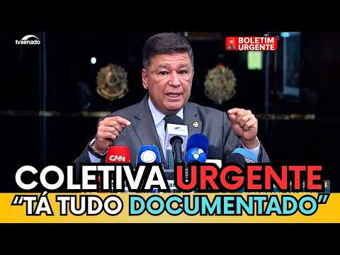 🚨 COLETIVA URGENTE: CARLOS VIANA QUEBRA O SILÊNCIO E EXPÕE DECISÃO DE FLÁVIO DINO!