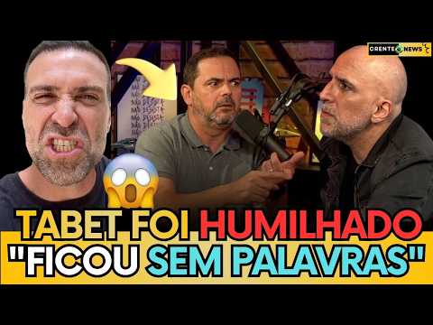 🚨 CARIOCA HUMILHA TABET AO VIVO E DEIXOU O ESQUERDISTA CALADINHO: “LULA NÃO ANDA NA RUA!” - ASSISTA