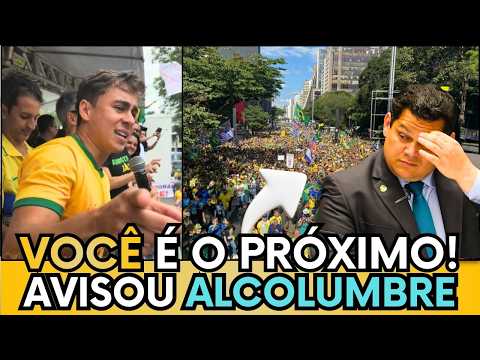 🚨🇧🇷 NIKOLAS MANDA RECADO PARA DAVI ALCOLUMBRE, ANDRÉ MENDONÇA E HUGO MOTTA