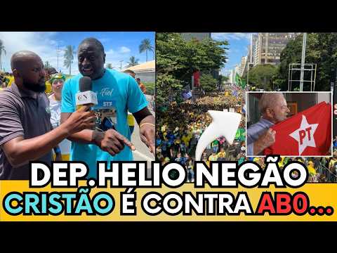 HELIO NEGÃO MANDA RECADO FORTE AOS CRISTÃOS "PEÇA A DEUS PARA TE MOSTRAR O LADO CERTO"