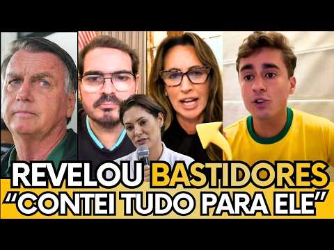 🚨NIKOLAS diz que contou tudo o que ACONTECEU para BOLSONARO, incluindo ataques à ele e à Michelle!