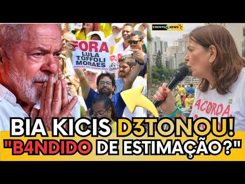 🚨 BIA KICIS 3XPLODE NA PAULISTA: “NÃO TEMOS B4NDIDOS DE ESTIMAÇÃO, QUEREMOS OS CORRUPTOS NA CADEIA!”