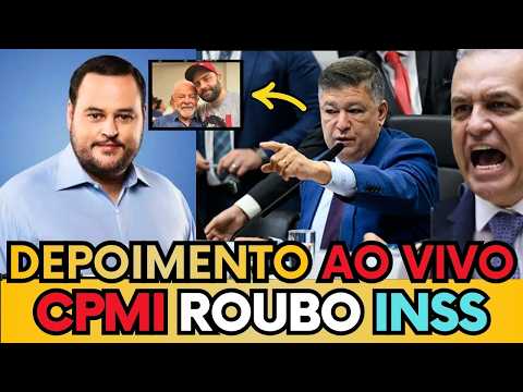 🚨AO VIVO CPMI DO INSS: GRAVÍSSIMO! TESTEMUNHA PODE REVELAR ESQUEMA BILIONÁRIO  NO GOVERNO LULA