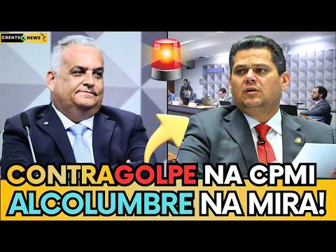 🚨🔥  BOMB4: ALFREDO GASPAR ENCURRALA ALCOLUMBRE NA CPMI E PT ENTRA EM PÂNICO! - ASSISTA E ENTENDA!