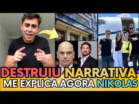 🛑NIKOLAS DERRUBA MENTIRAS E EXPÔEM STF: “QUEM RECEBEU DINHEIRO DO MASTER FOI OS MINISTROS”