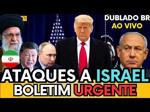 🔴 AO VIVO: TRUMP FAZ REUNIÃO URGENTE: E PROMETE FORTE RETALIAÇÃO AO IRÃ E INIMIGOS DOS EUA! DUBLADO