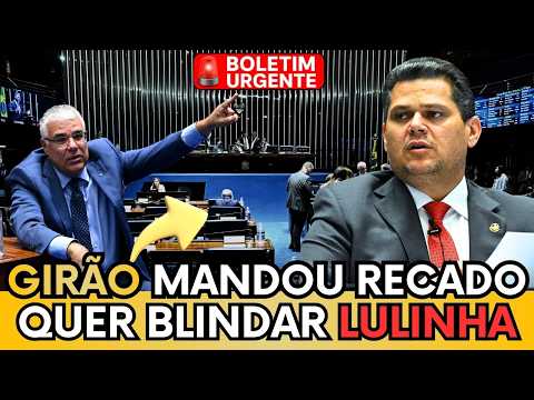 🚨🔥 BOMB4:: EDUARDO GIRÃO VAI PRA CIMA DE ALCOLUMBRE E PEDE QUEBRA DE BLIDAGEM DE LULINHA E CARECA!