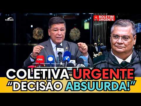 🚨AO VIVO: SENADOR CARLOS VIANA CONVOCA COLETIVA URGENTE APÓS CANETADA DE DINO!
