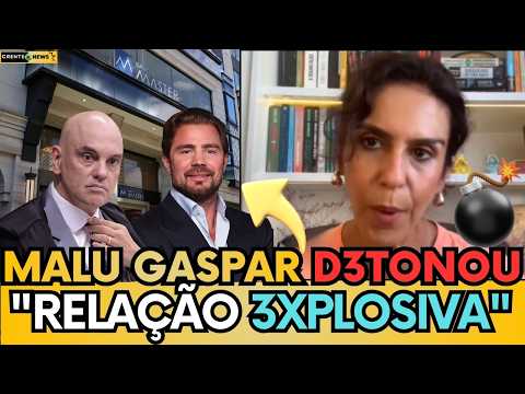 🚨 BOMB4! MALU GASPAR REVELA LIGAÇÃO 3XPLOSIVA ENTRE VORCARO E MORAES - ASSISTA AGORA E ENTENDA