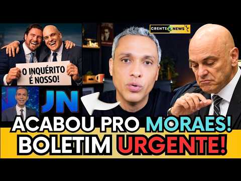 🚨BOMB4: A GLOBO SOLTOU A MÃO E PEDIU O IMPEACHMENT APÓS NOVAS PROVAS CONTRA MORAES, NÃO TEM SAIDA!