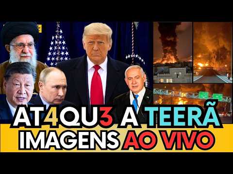 🔴 URGENTE: TRUMP DIZ DESTRUIU 33 NAVIOS DO IRÃ, VEJA IMAGENS DO AT4QU3 A TERÃA EM MEIO A TENSÃO!