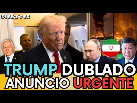 🔴 URGENTE: TRUMP DIZ ANIQUILOU FORÇA AERÉA E DESTRUIU 44 NAVIOS DO IRÃ - ASSISTA DUBLADO BR