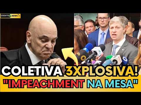 🚨 VAN HATTEM 3XPLODE APÓS PEDIDO DE IMPEACHMENT DE MORAES: “NOTA MENTIROSA CAIU!”